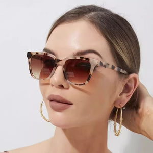 Women's Ready-made Small-square-frame Sunglasses